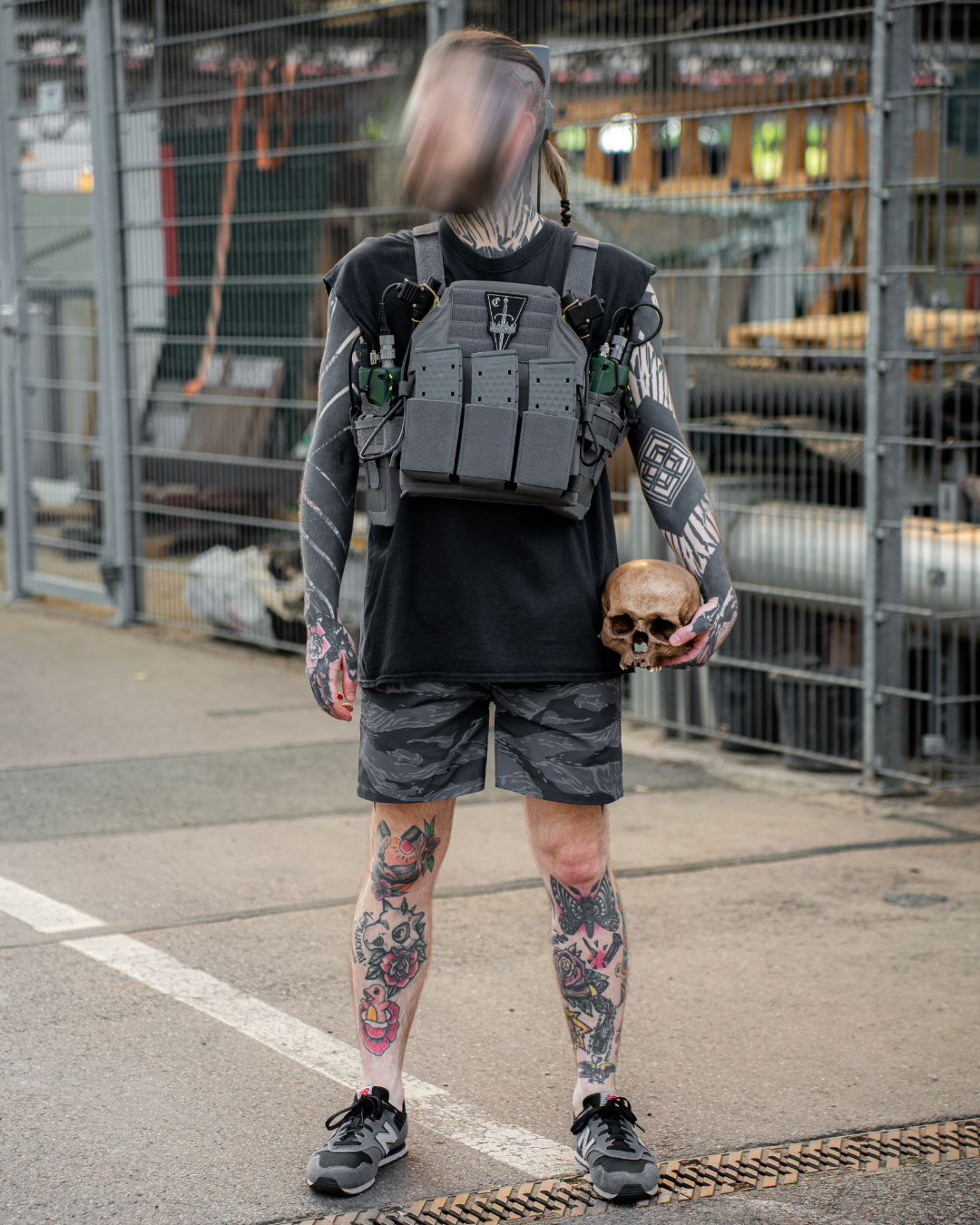 Cutthroat Shorts - tigerstripe black