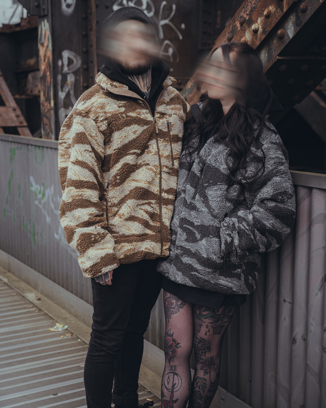 The Snugg - Sherpa Jacket - Tigerstripe desert