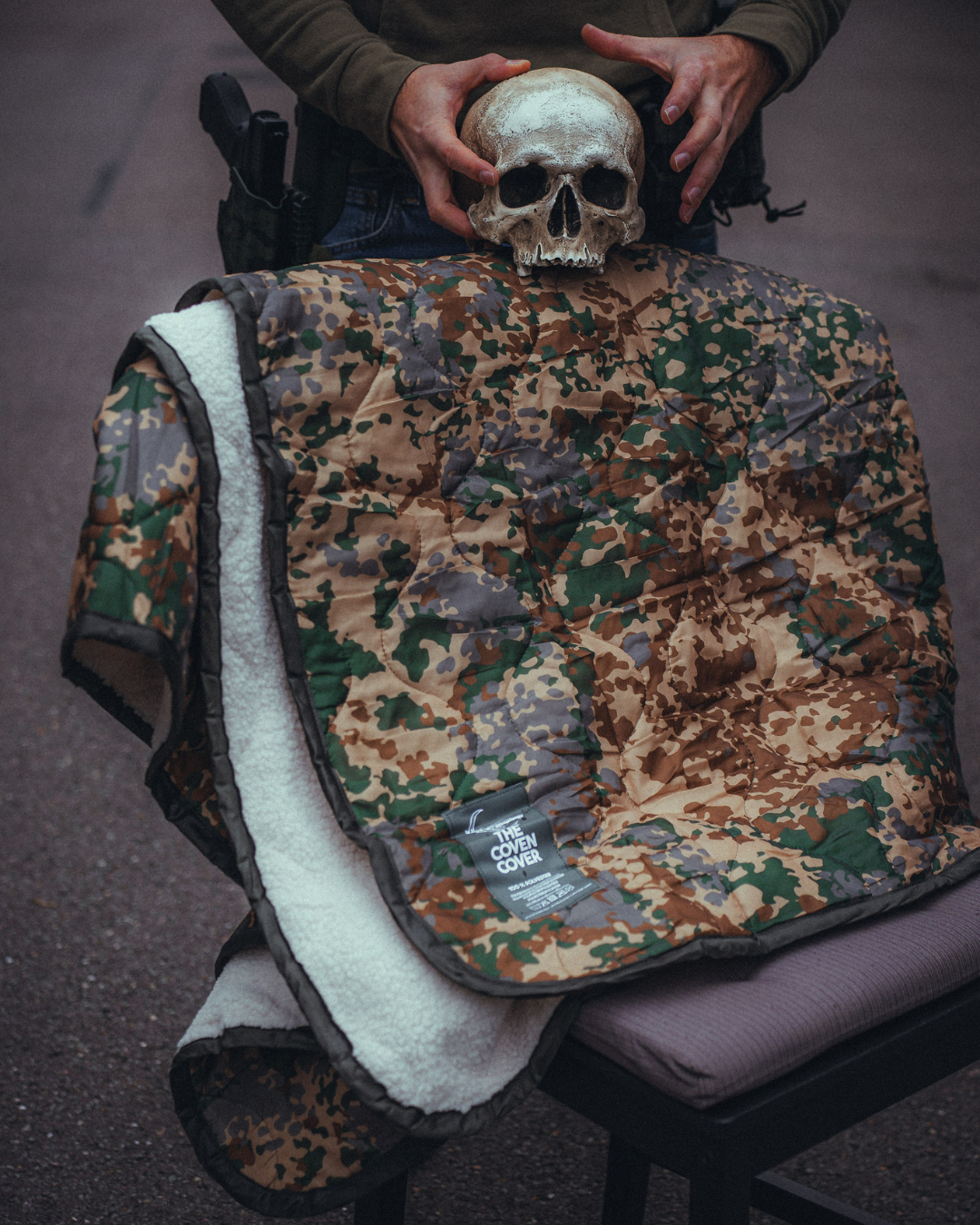 The Coven Cover - Coven Camo - Sherpa