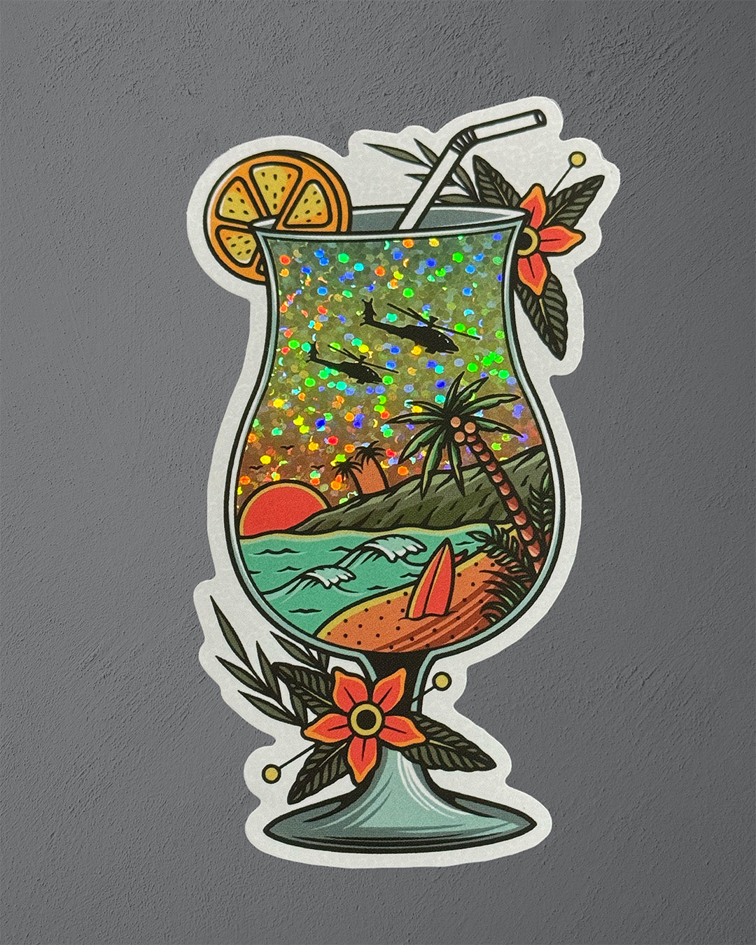 Glitzer - Sticker - Aloha Matters I