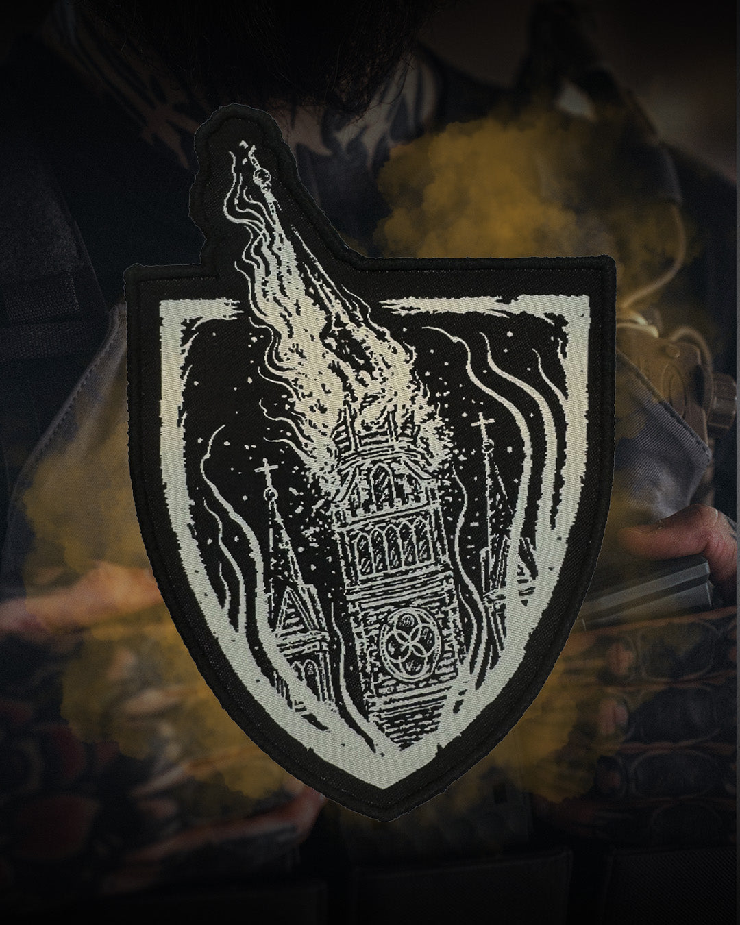 Unholy Fire – 90s Black Metal Tribute - lunar gaze - Patch