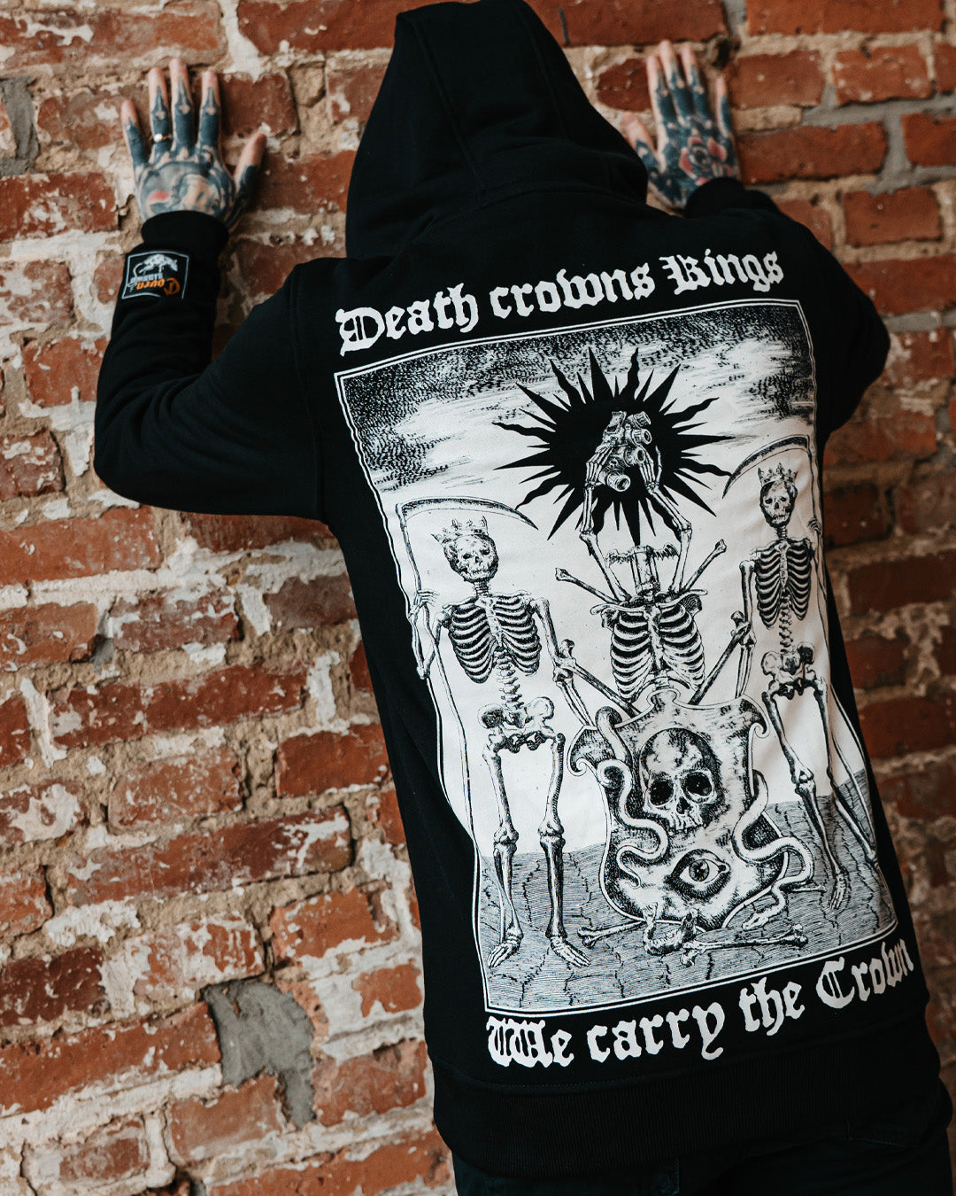 Death crowns kings - Hoodie