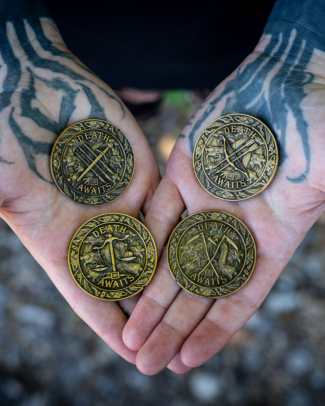 Death awaits X - Die Hard Edition - Coin