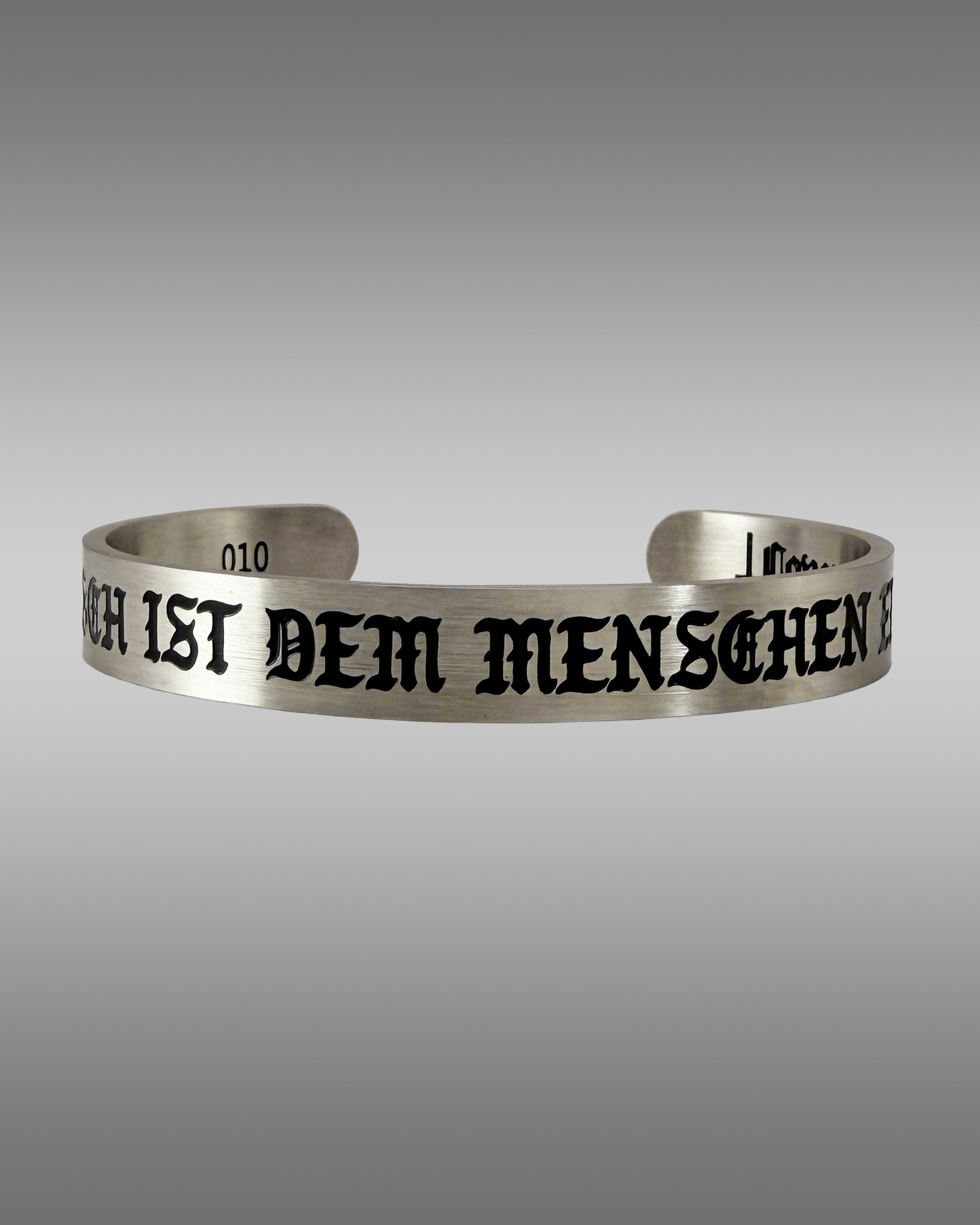 Doombraces - Armband - silverthorn - Dem Menschen ein Wolf