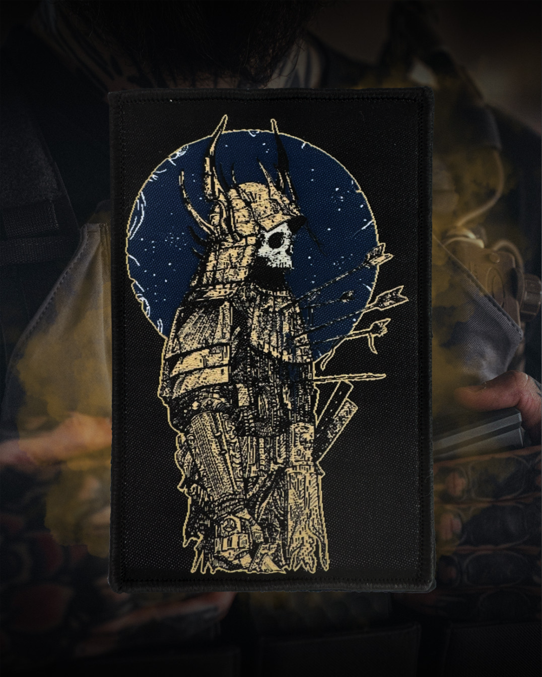 Traditionally Violent - drowned sky - Patch