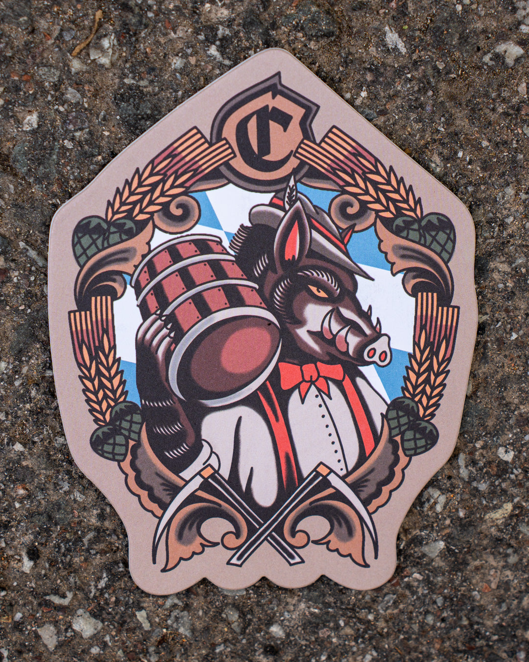 Die Fünf Gebote - Bierdeckel Set