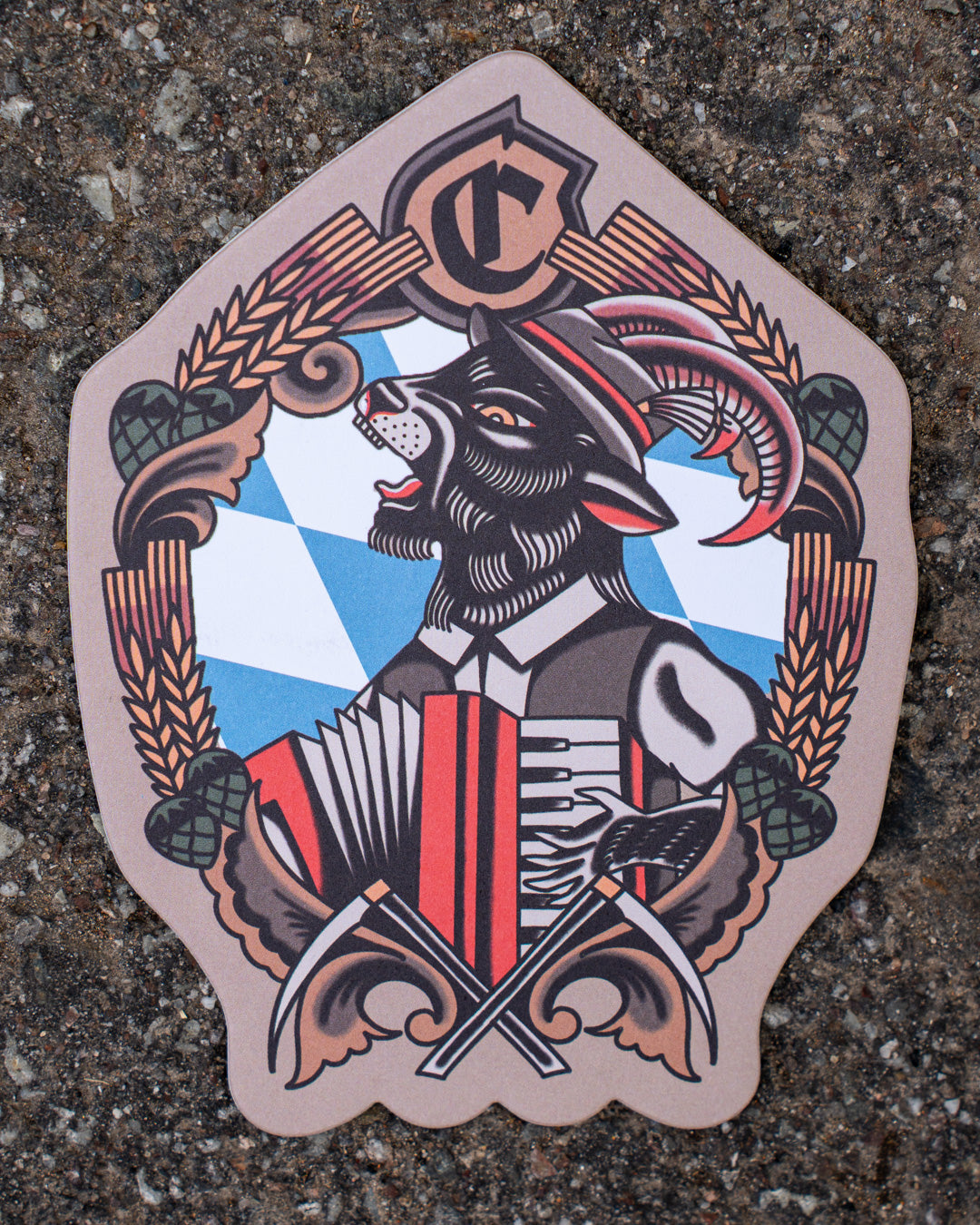 Die Fünf Gebote - Bierdeckel Set