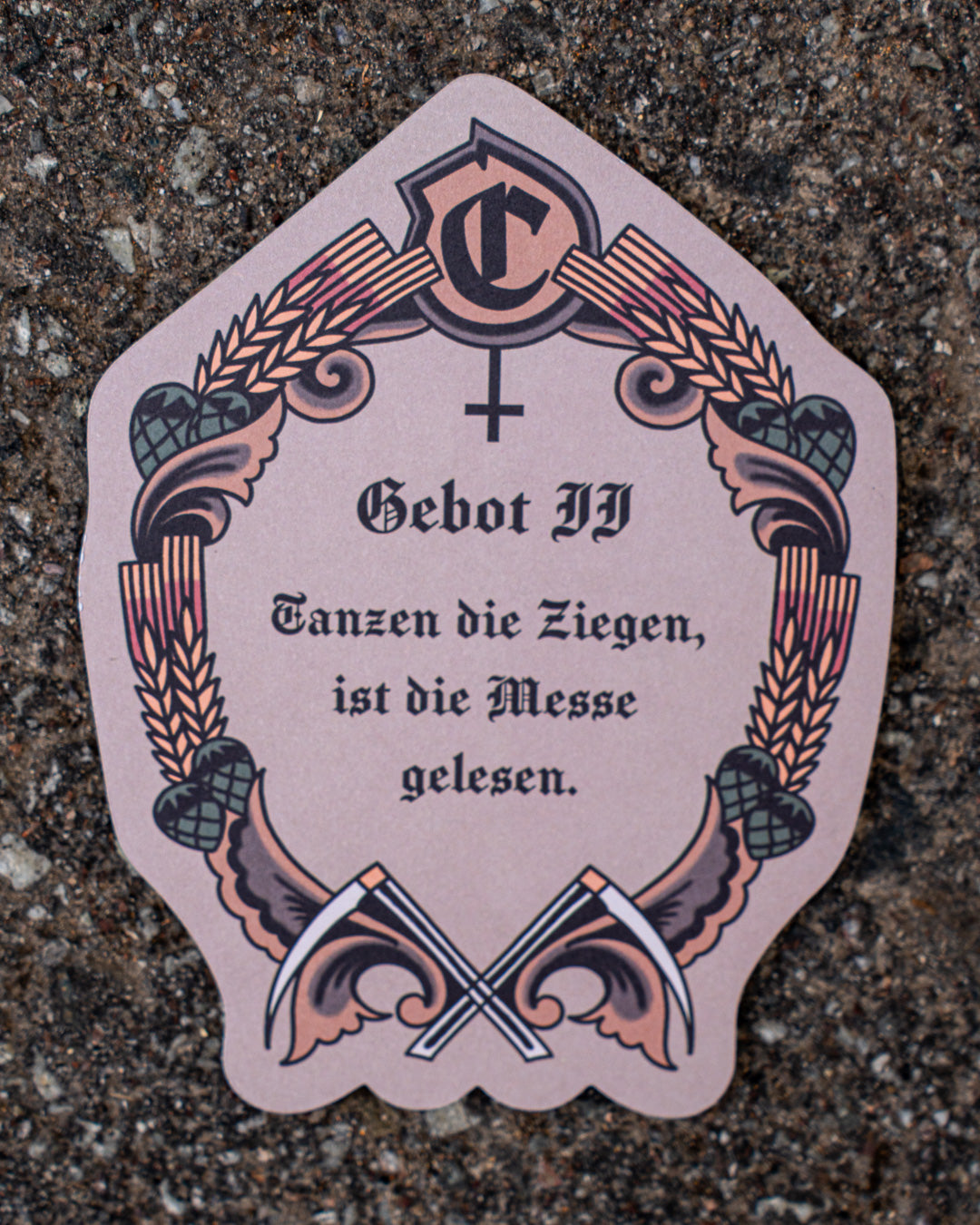 Die Fünf Gebote - Bierdeckel Set