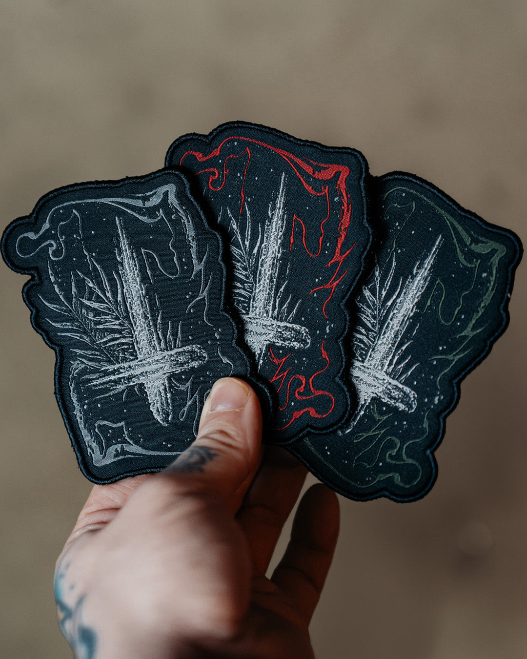 Funeral of Fire - The Ash Cross - Cenotaph Edition - Gravewater - Patch 