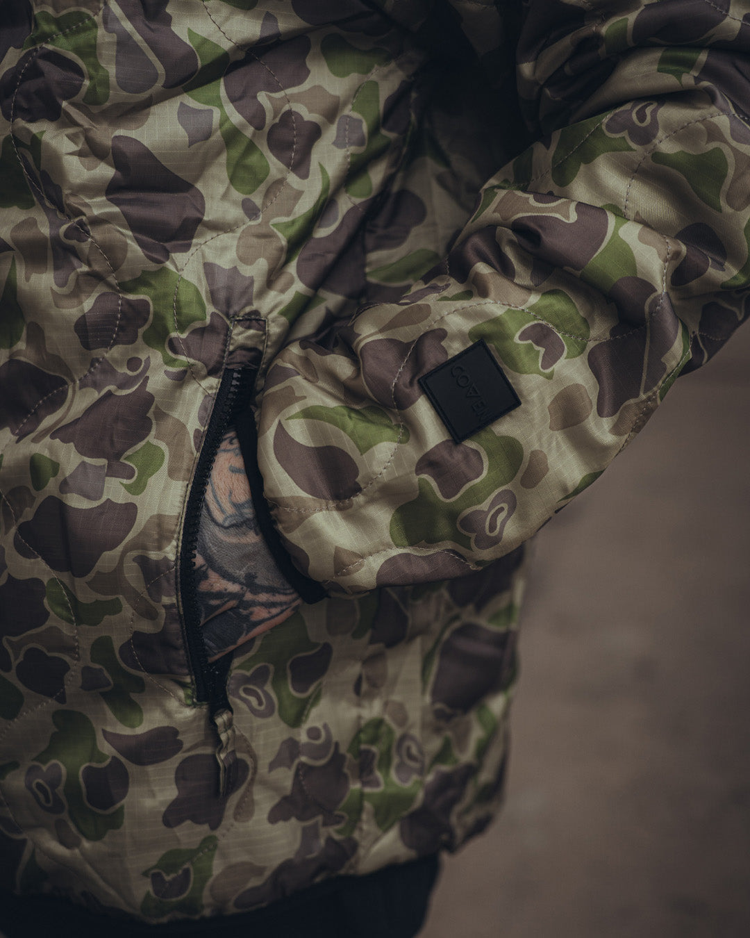 Woobie Jacket V2.0 - M1942 Frogskin / Frogskin arid reversible