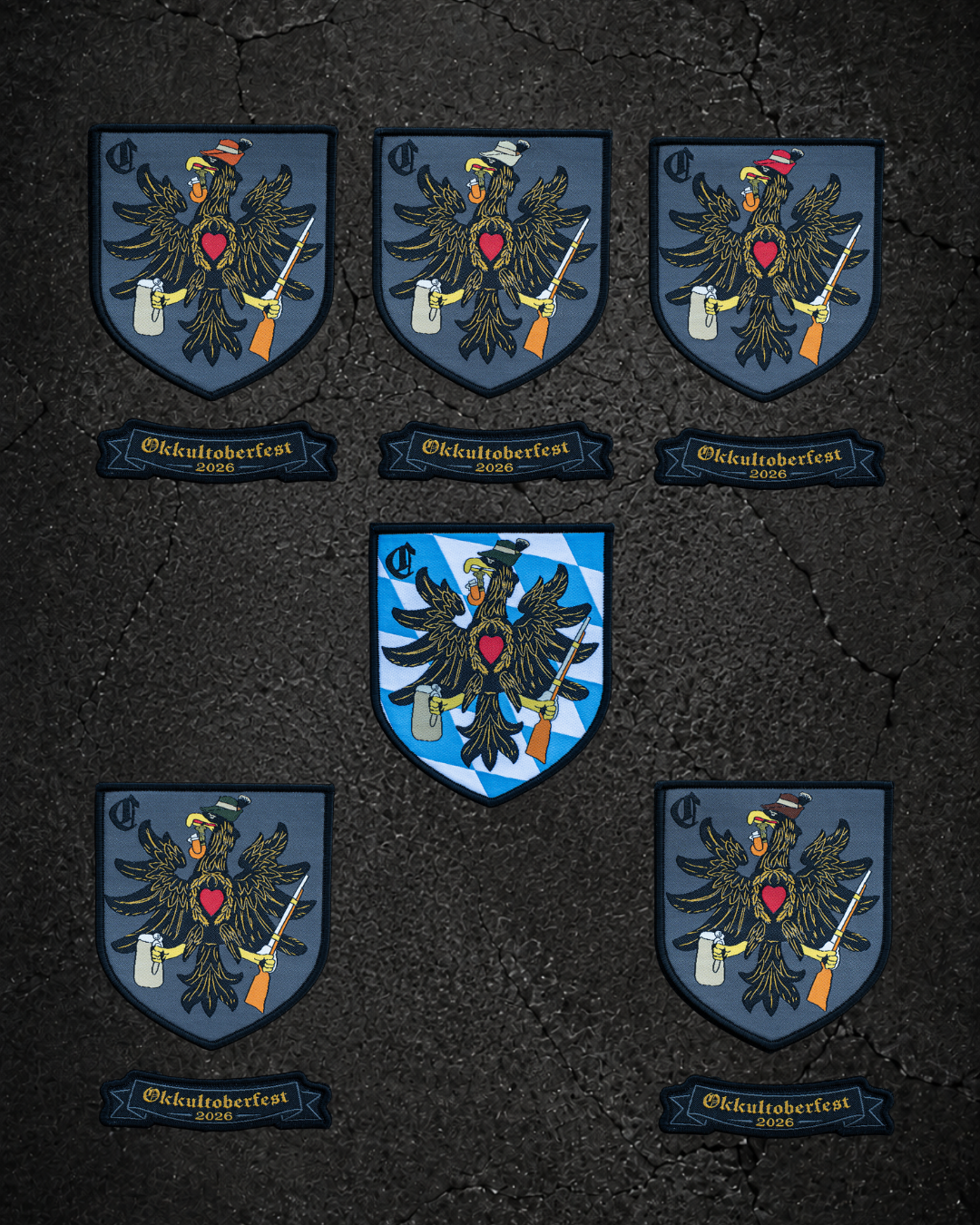 Humpen-Horrido Patch Set – alle Editionen