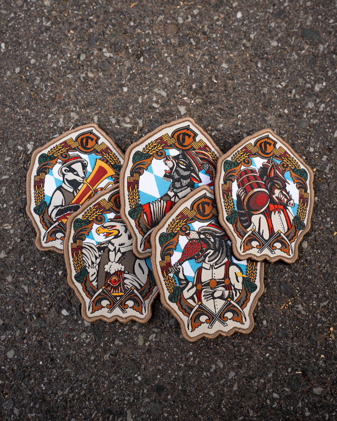 Okkultoberfest Patch Set – Freistaat Fieber Edition
