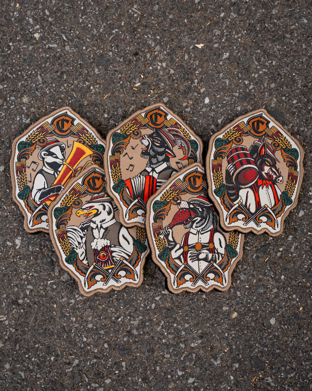 Okkultoberfest Patch Set – Standard Edition