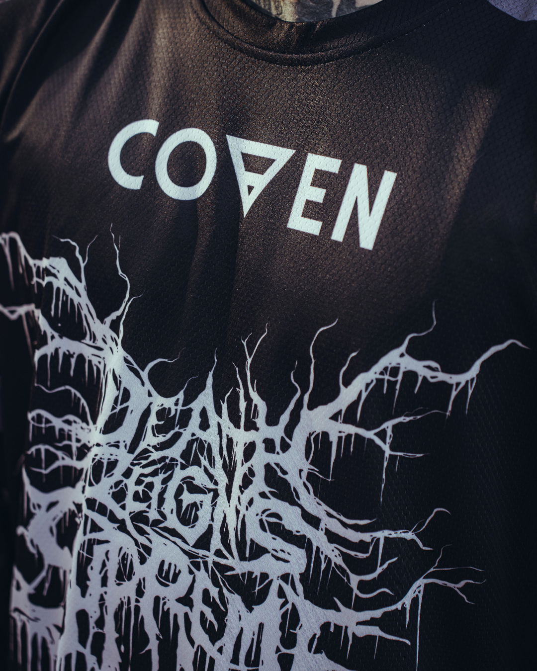 Coven - Motocross Jersey - Tigerstripe black - Gateways Edition