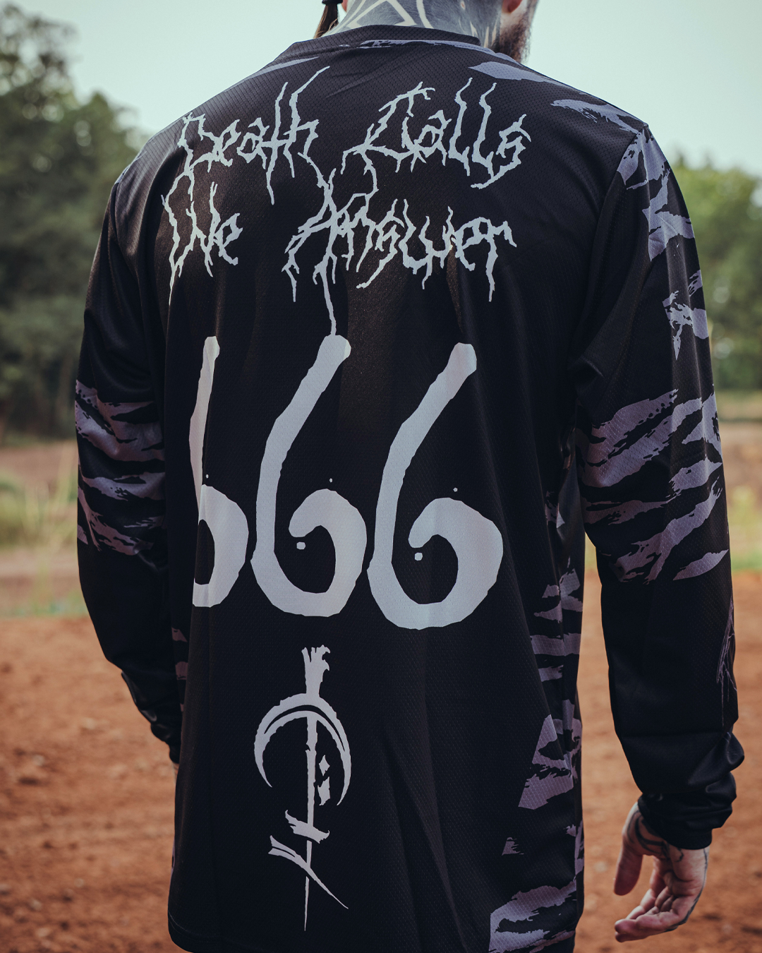 Coven - Motocross Jersey - Tigerstripe black - Gateways Edition