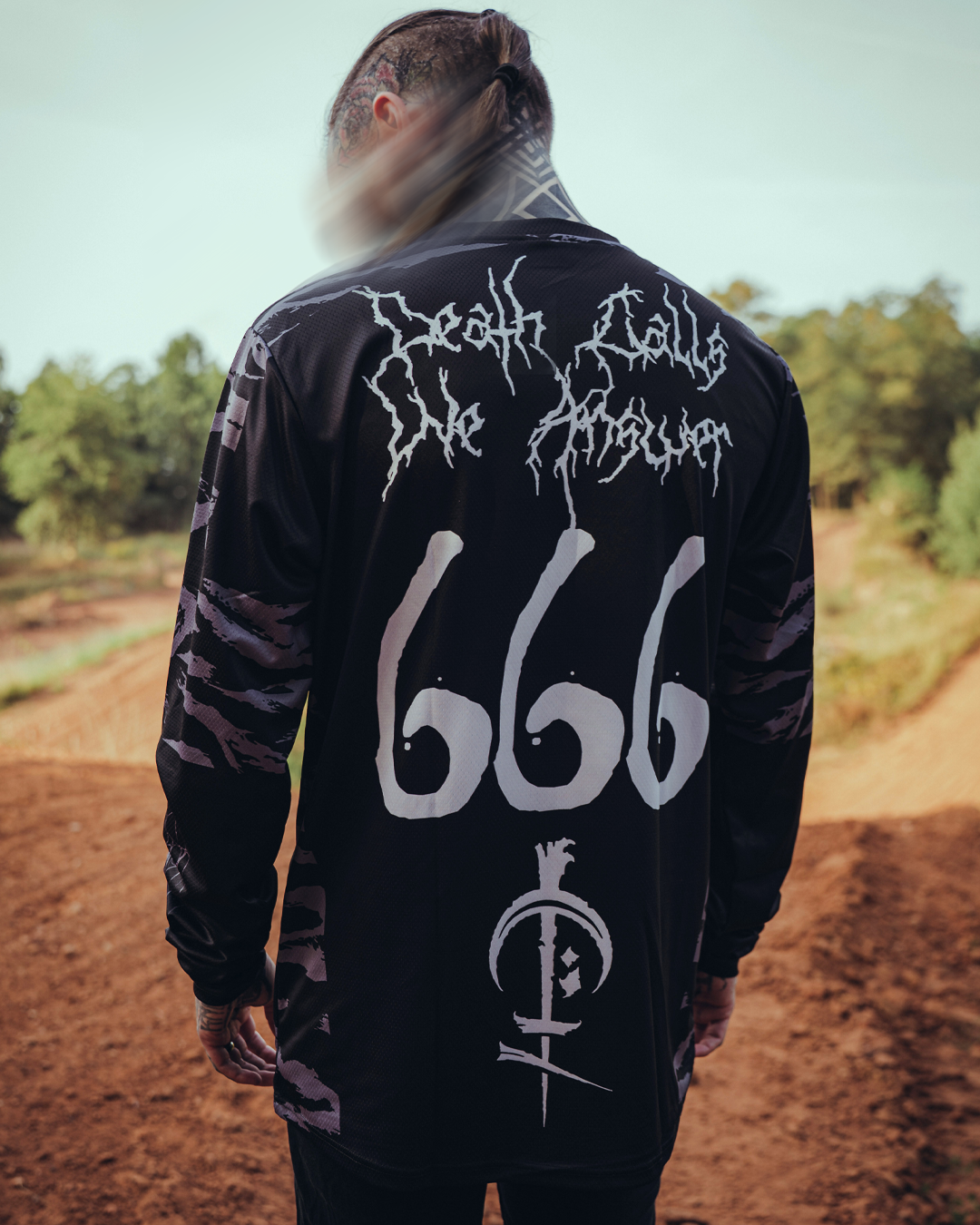 Coven - Motocross Jersey - Tigerstripe black - Gateways Edition