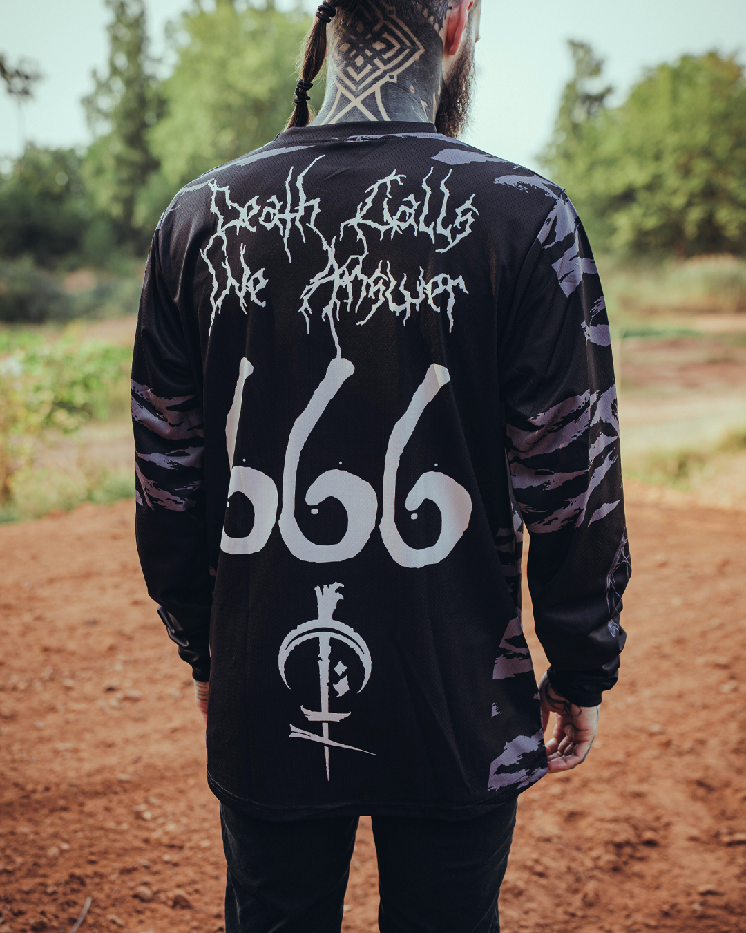 Coven - Motocross Jersey - Tigerstripe black - Gateways Edition