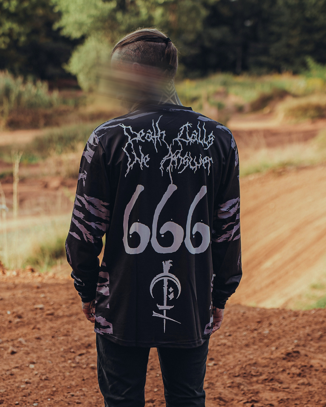 Coven - Motocross Jersey - Tigerstripe black - Gateways Edition