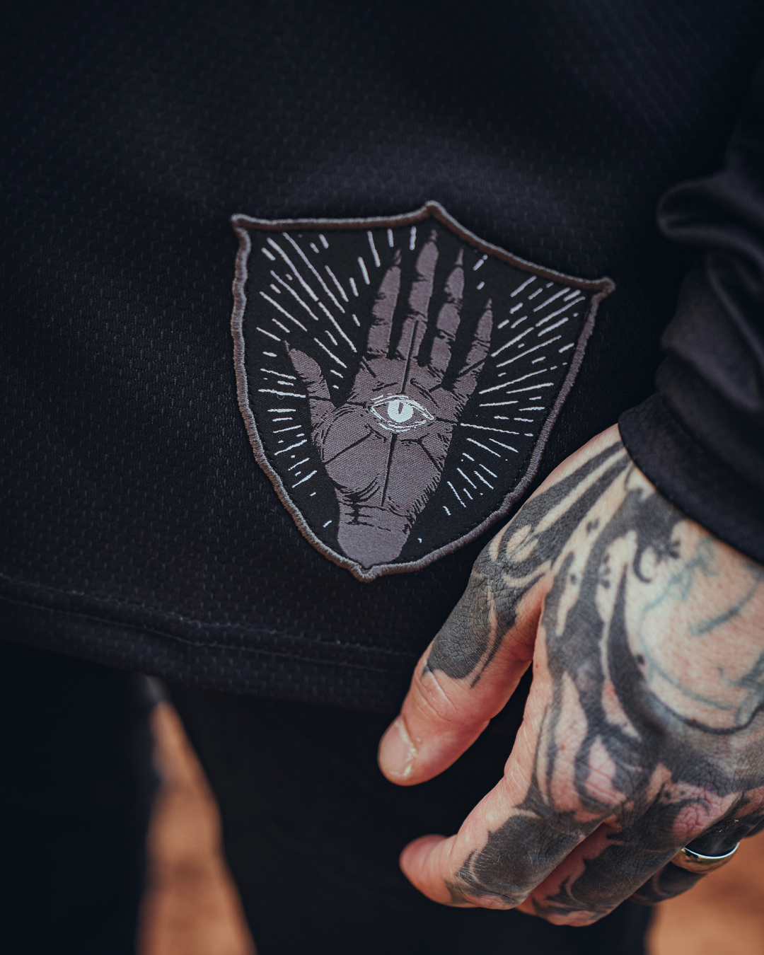 Coven - Motocross Jersey - Tigerstripe black - Gateways Edition