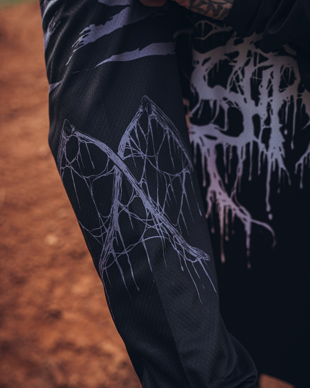 Coven - Motocross Jersey - Tigerstripe black - Gateways Edition