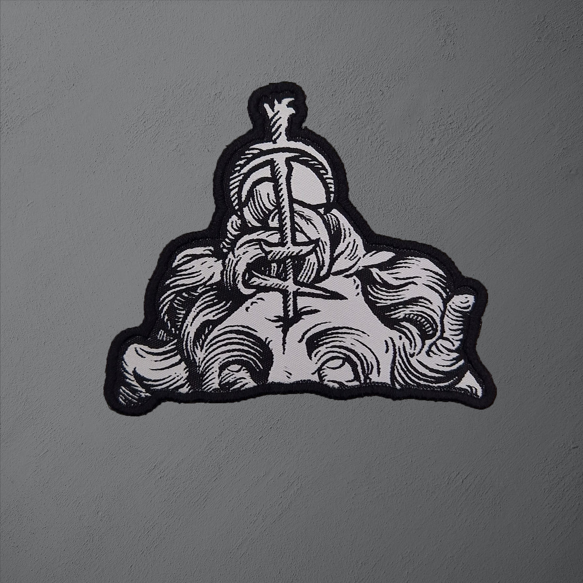 Kronos Patch Blackbeard Flag - Big Patch - black can