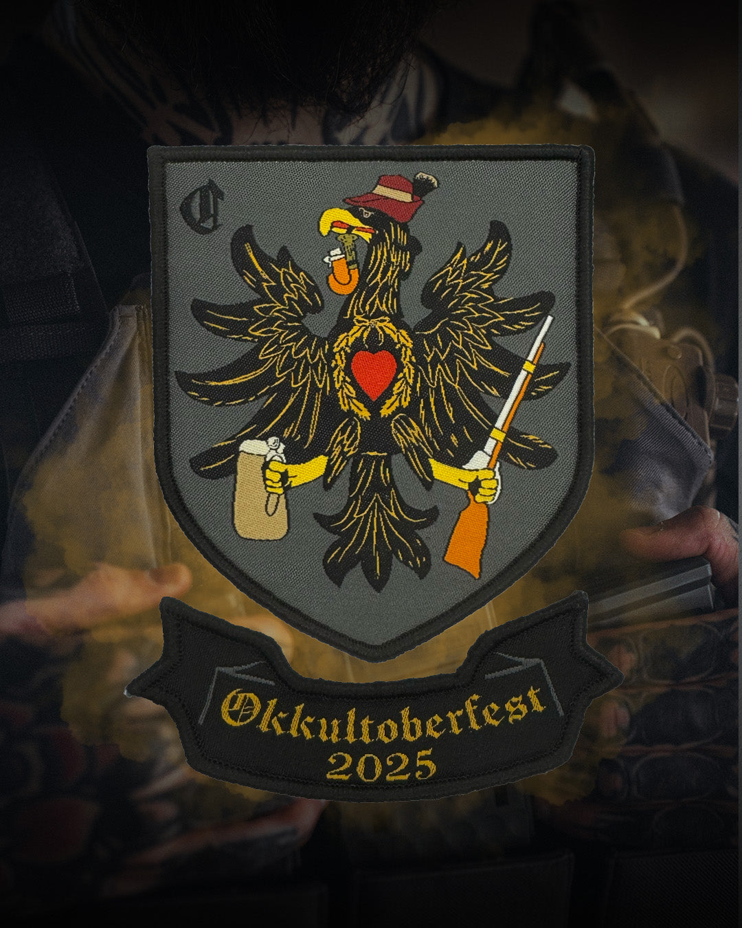 OKKULTOBERFEST 2025 - limitiert 30 - Bräu & Bann - Patch