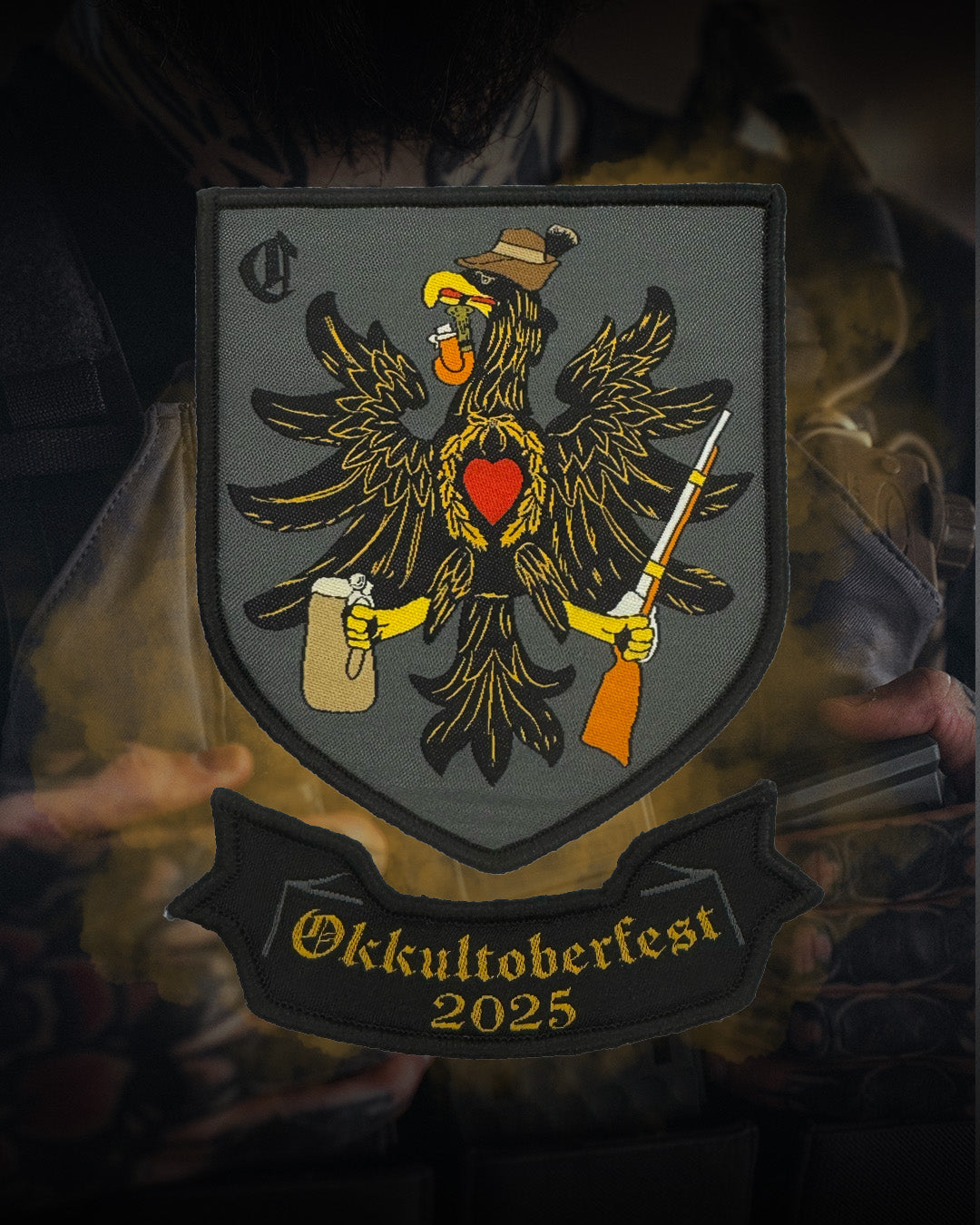 OKKULTOBERFEST 2025 - limitiert 100 - Hopfenhammer - Patch