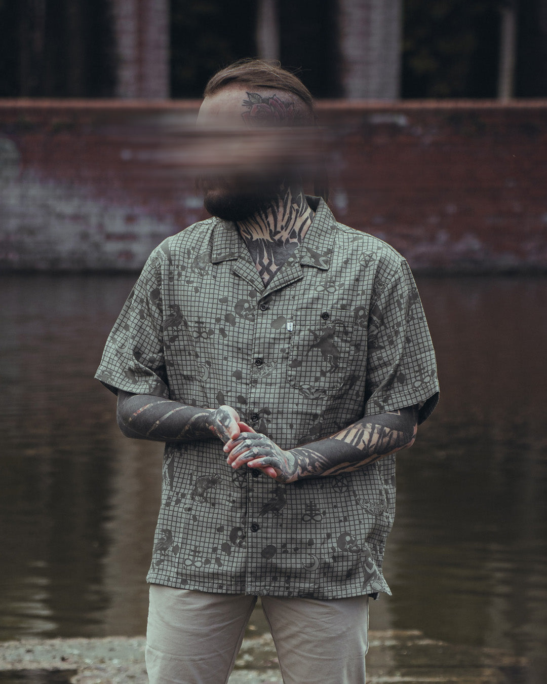 Resort Shirt - Demonic Night Camo