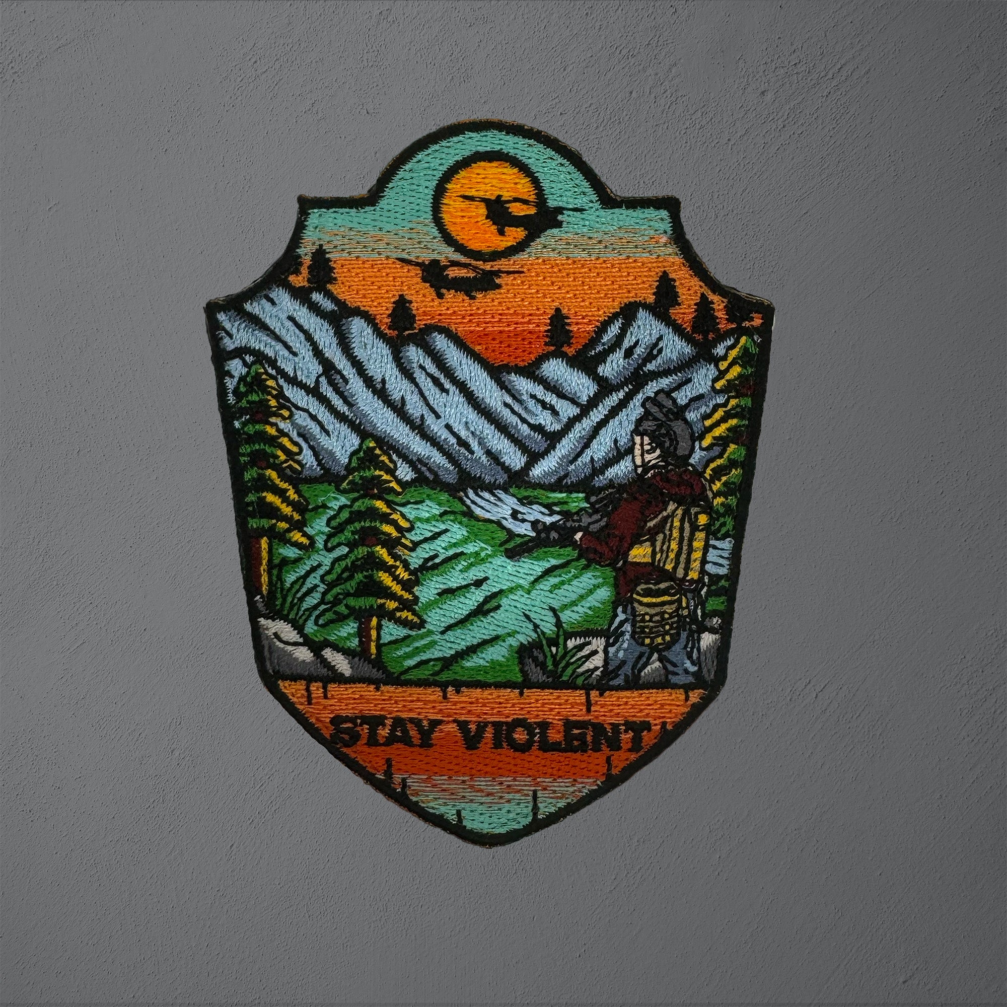 Stay Violent - Patch - Pale Morning Edition