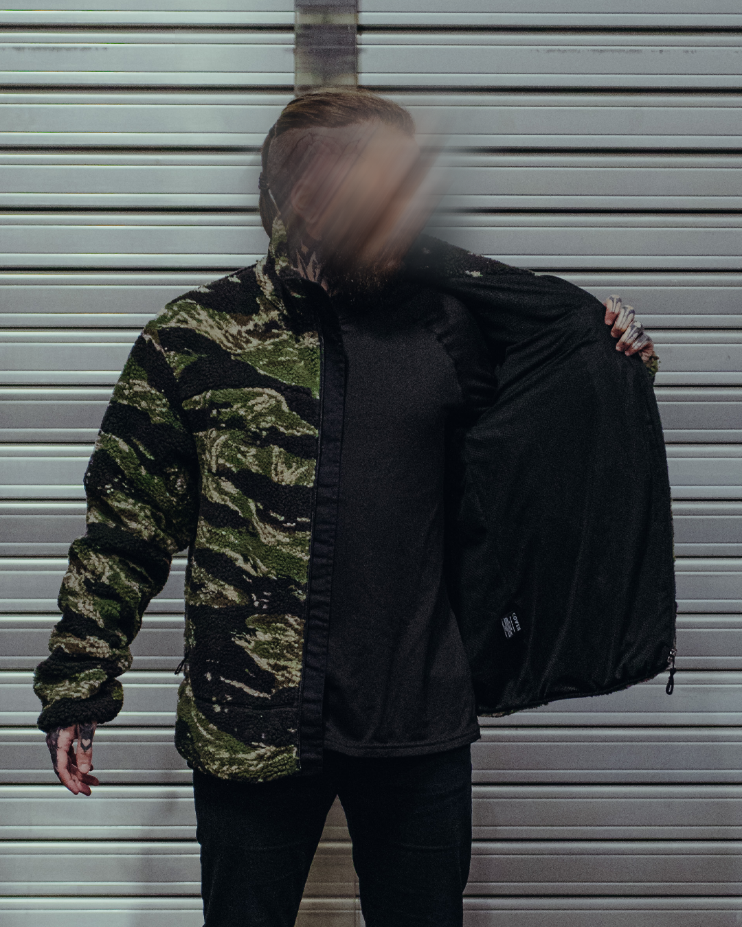 The Snugg - Sherpa Jacket - Tigerstripe classic V2.0