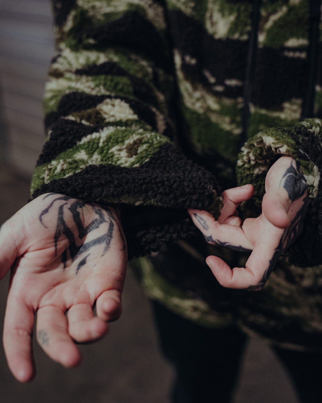 The Snugg - Sherpa Jacket - Tigerstripe classic V2.0