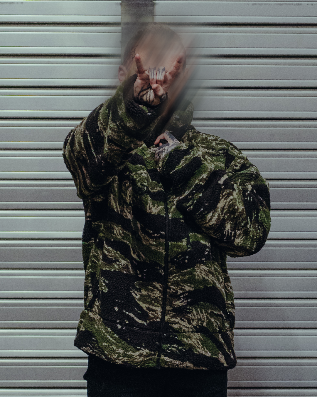 The Snugg - Sherpa Jacket - Tigerstripe classic V2.0