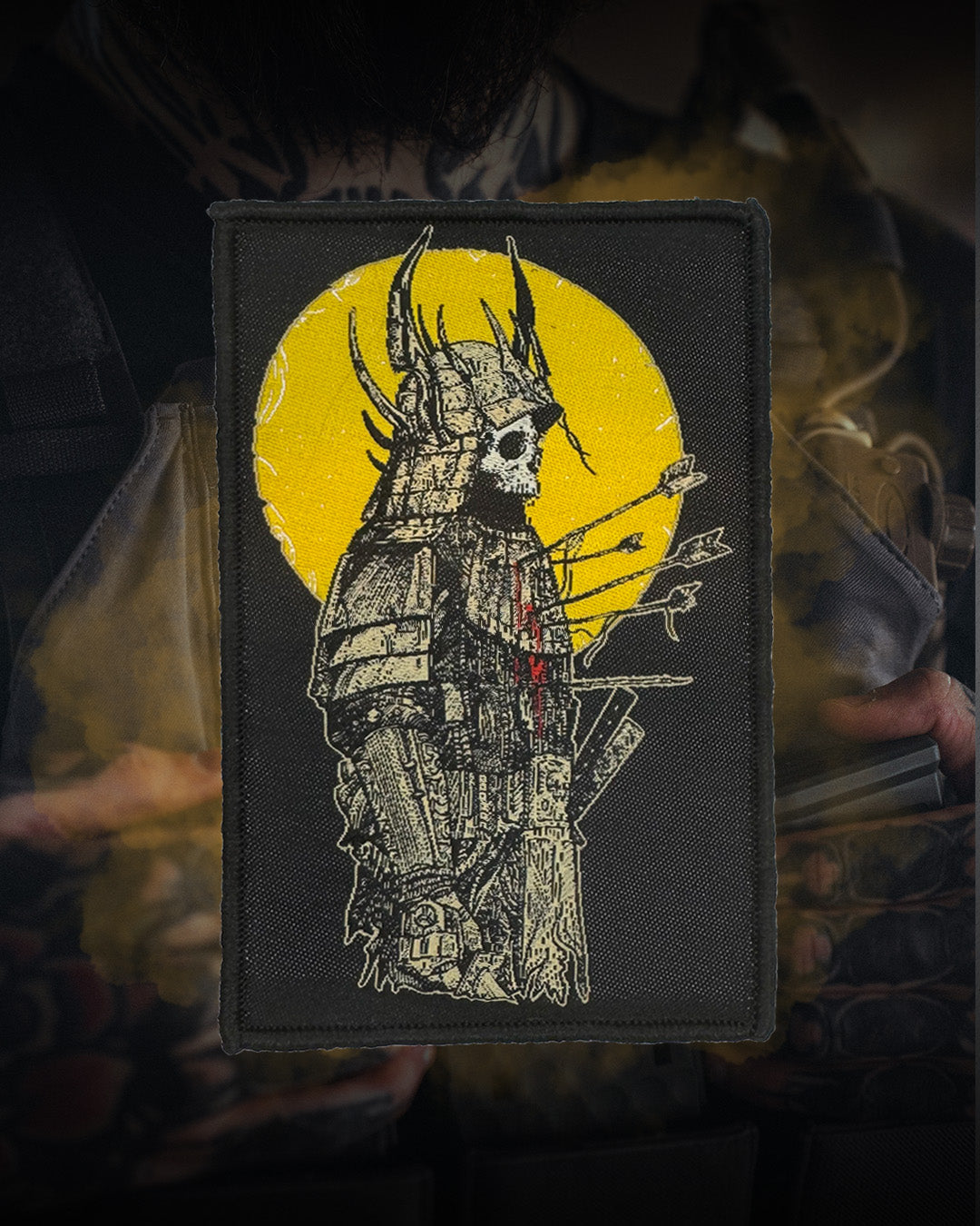 Traditionally Violent - limitiert 50 - Pestglow - Patch