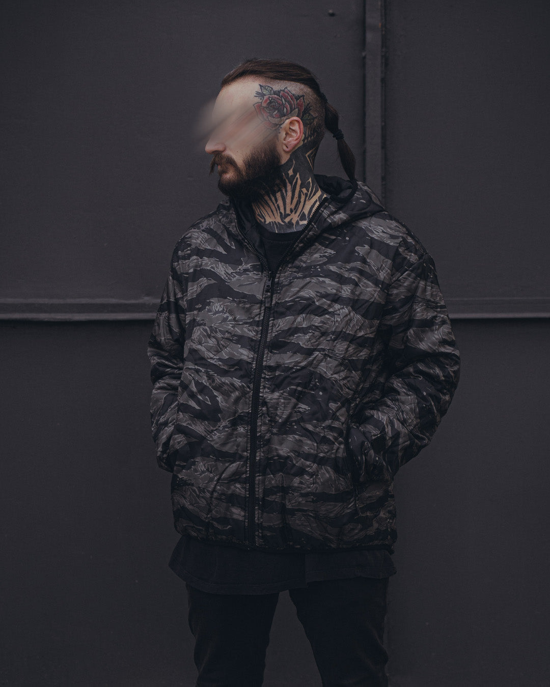 Woobie Jacket V2.0 - Tigerstripe black / aeon black