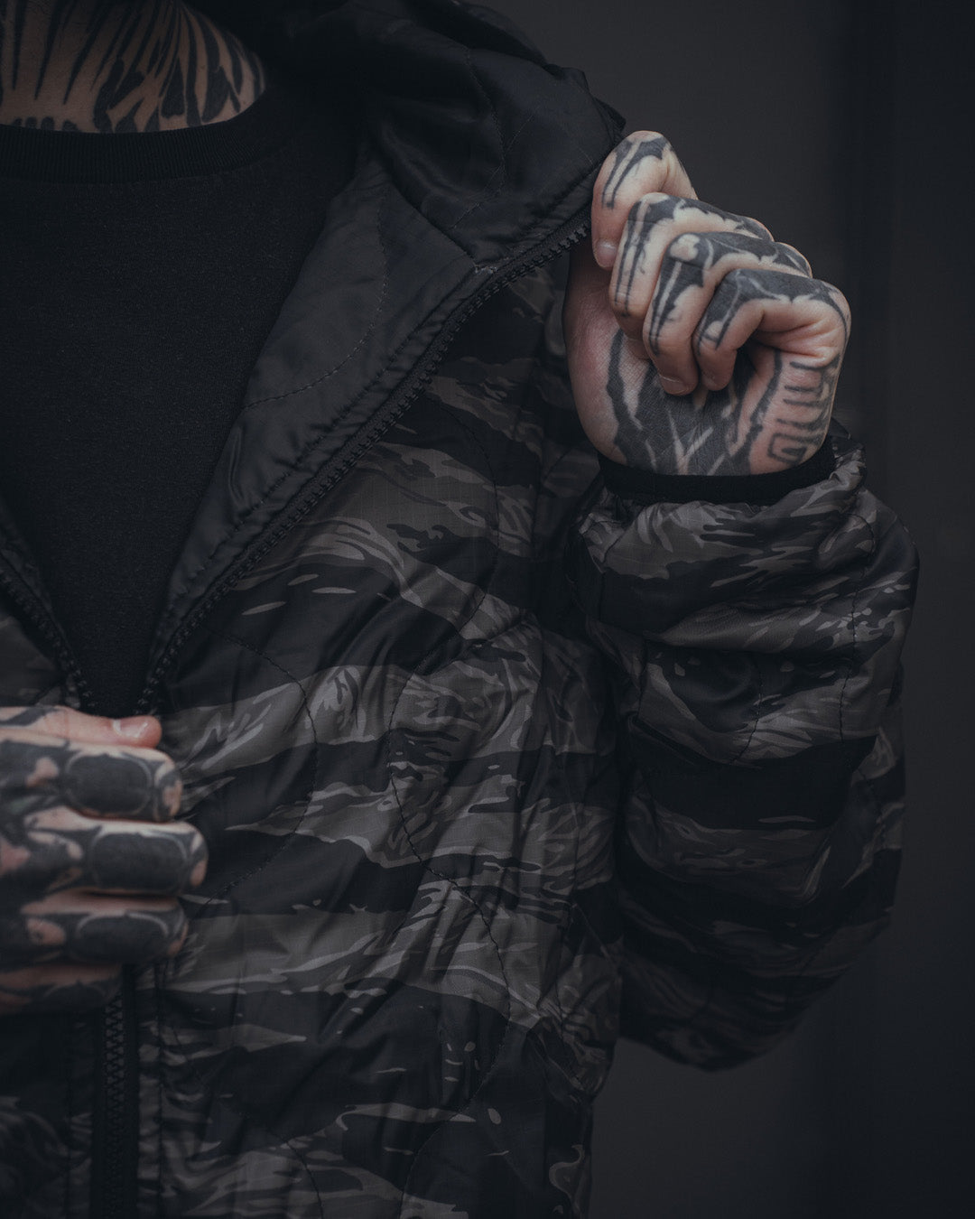 Woobie Jacket V2.0 - Tigerstripe black / aeon black