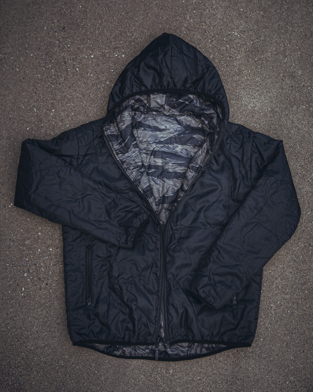 Woobie Jacket V2.0 - Tigerstripe black / aeon black