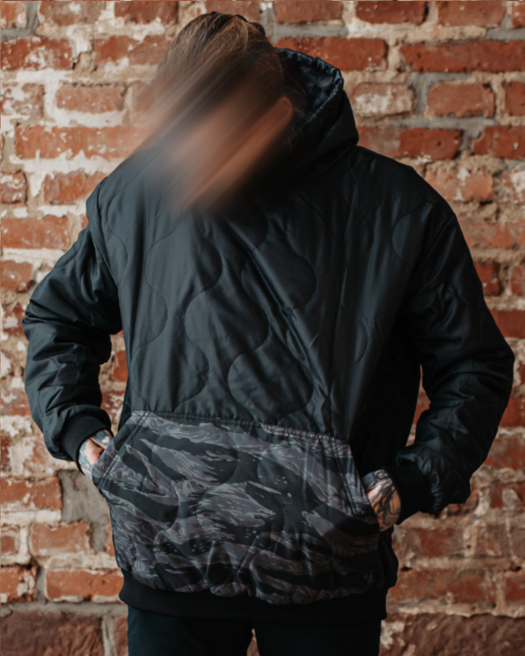 Woobie Hoodie V2.0 - Tigerstripe black / Aeon
