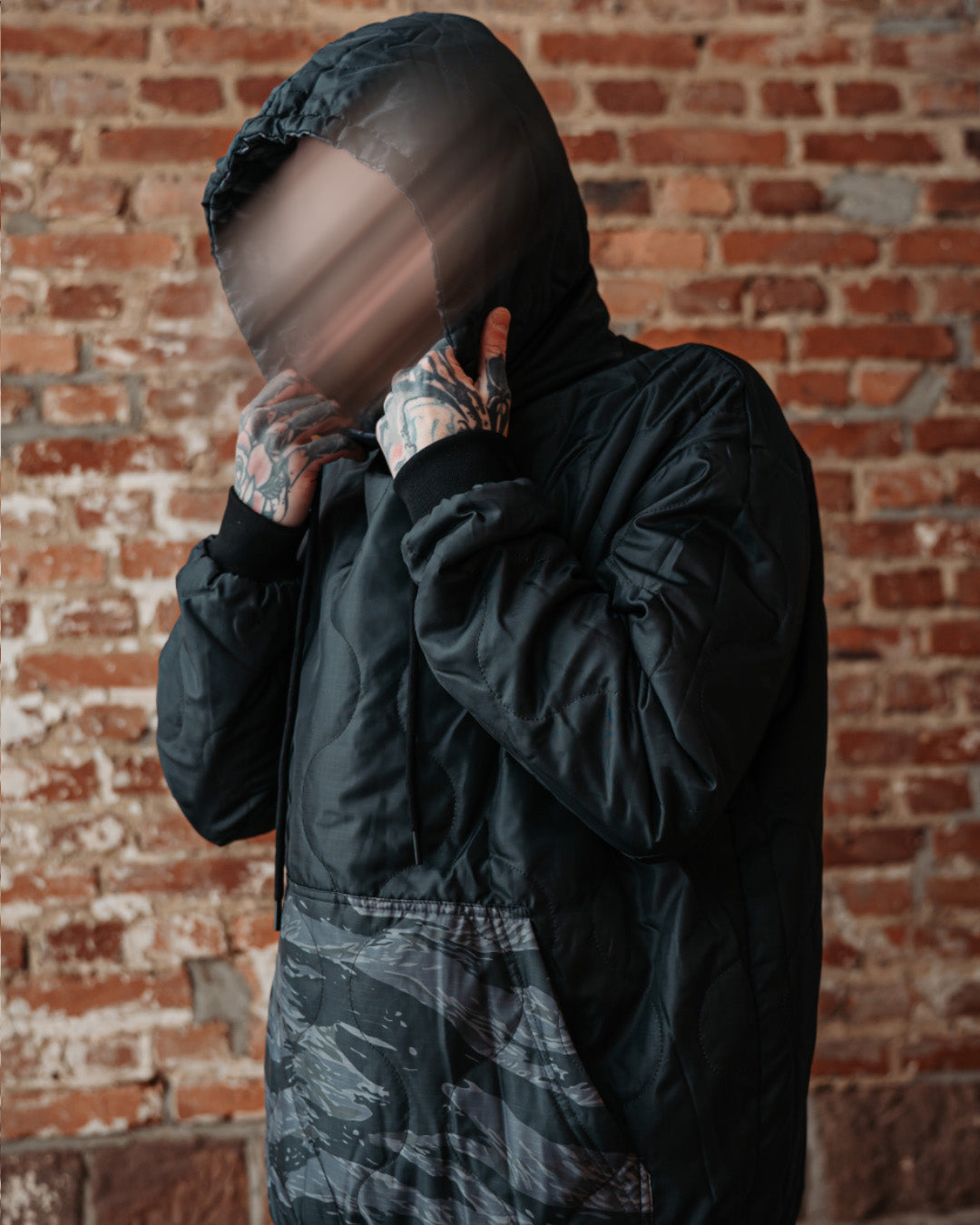 Woobie Hoodie V2.0 - Tigerstripe black / Aeon