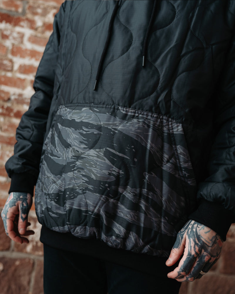 Woobie Hoodie V2.0 - Tigerstripe black / Aeon