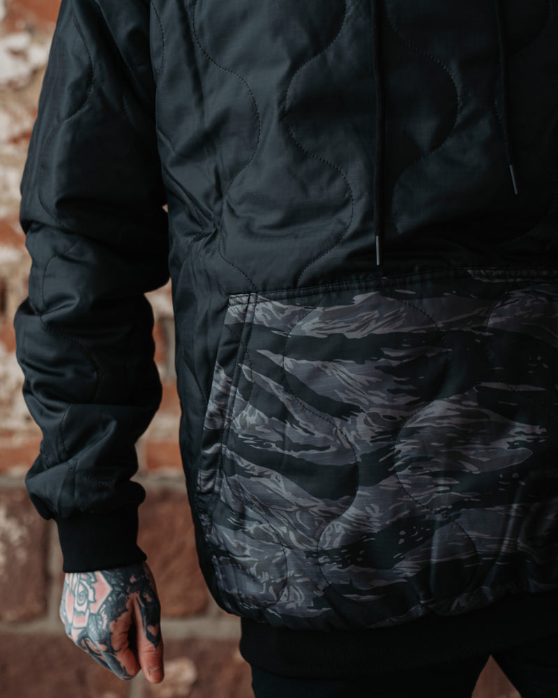 Woobie Hoodie V2.0 - Tigerstripe black / Aeon