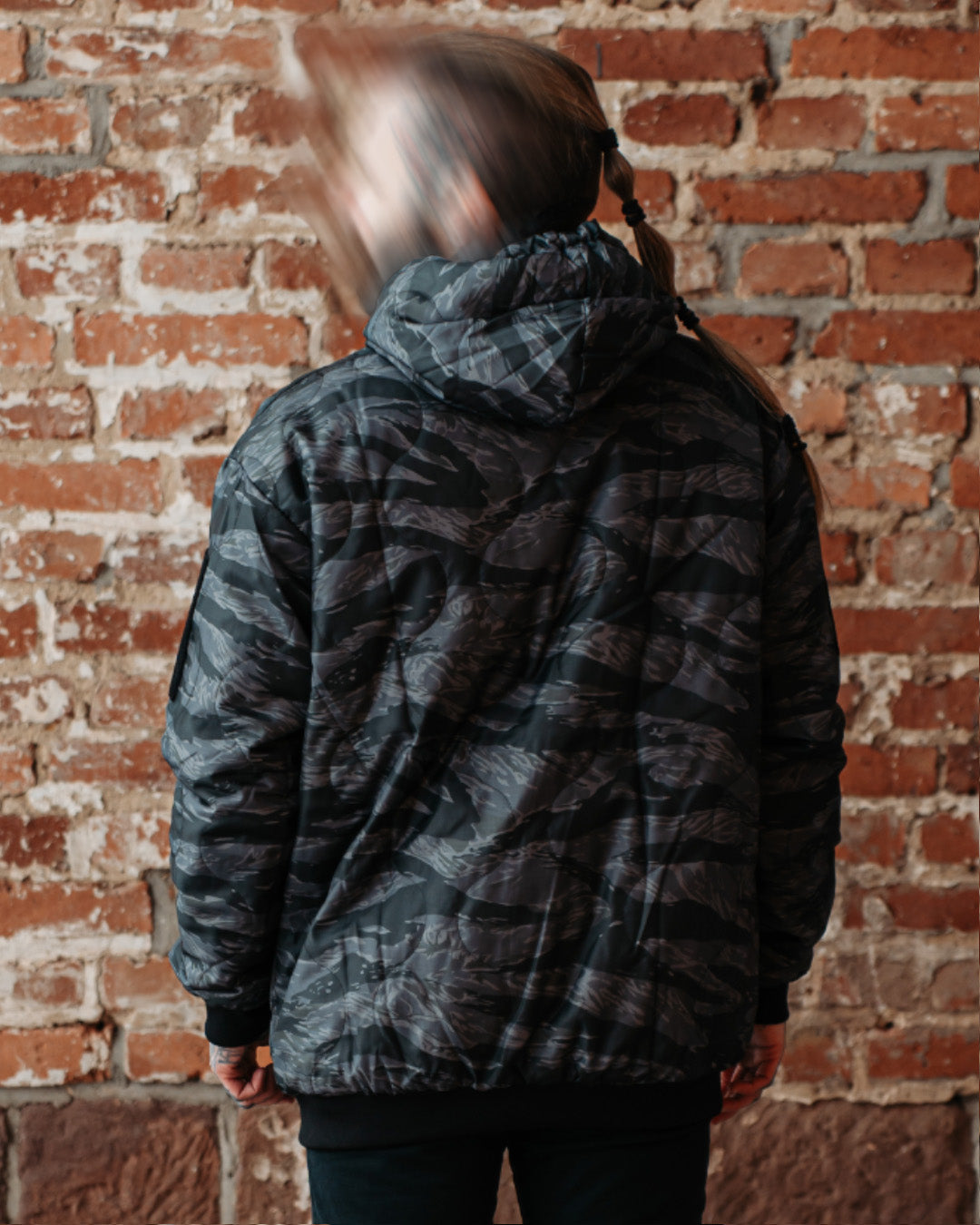 Woobie Hoodie V2.0 - Tigerstripe black / Aeon