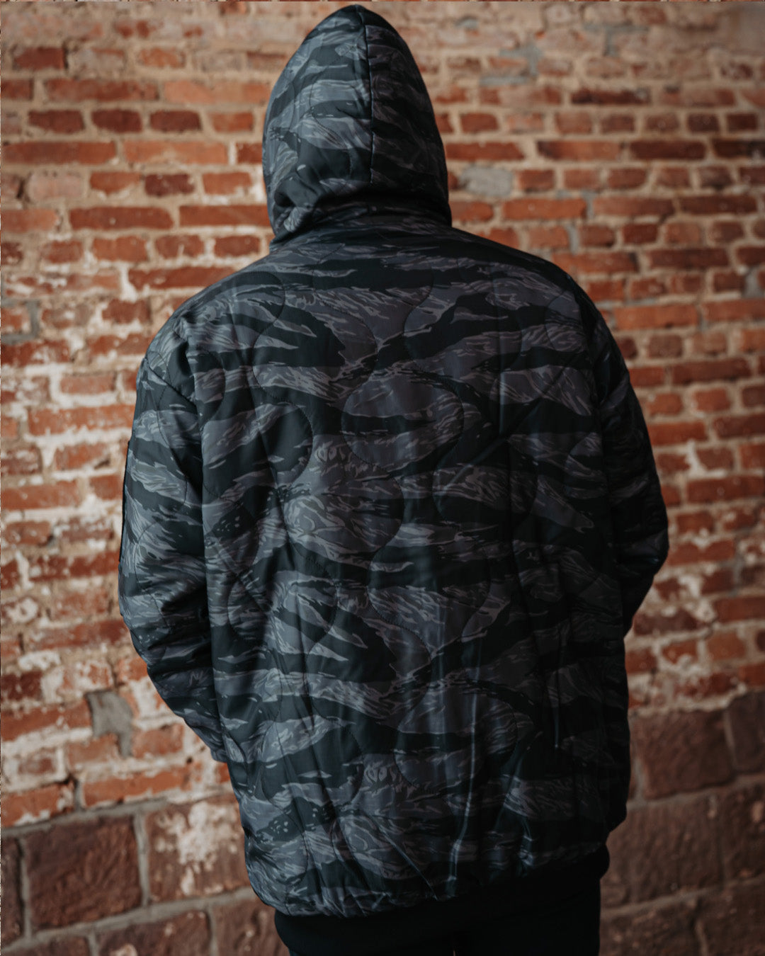 Woobie Hoodie V2.0 - Tigerstripe black / Aeon