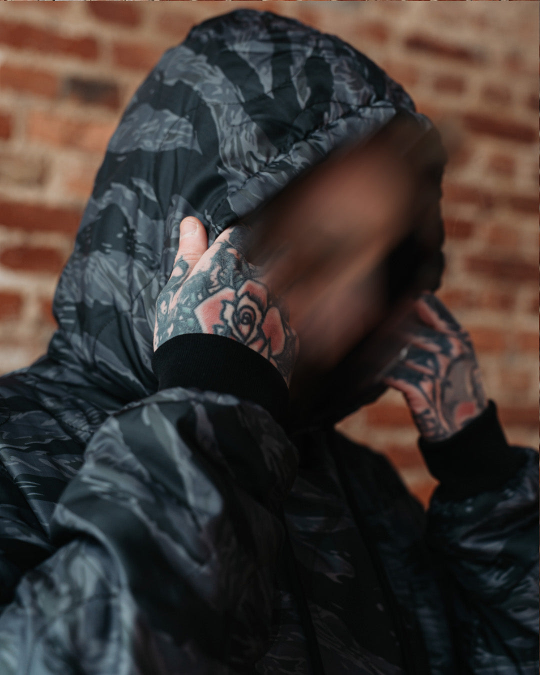 Woobie Hoodie V2.0 - Tigerstripe black / Aeon
