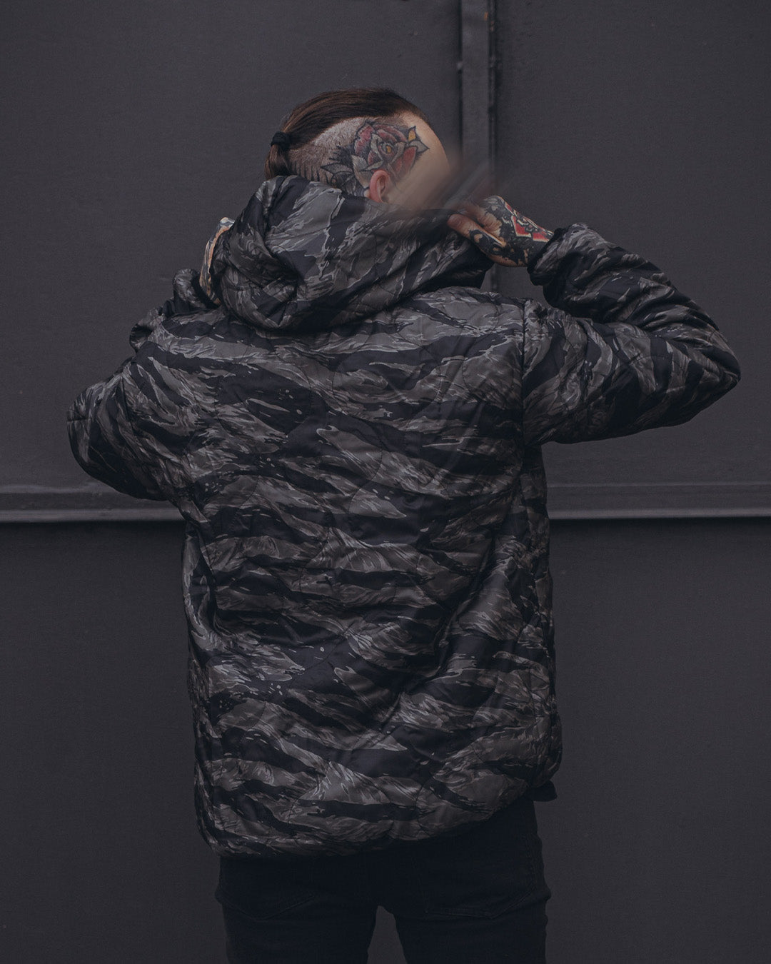 Woobie Jacket V2.0 - FORBIDDEN COMBO SPECIAL - DNC / Tigerstripe black reversible