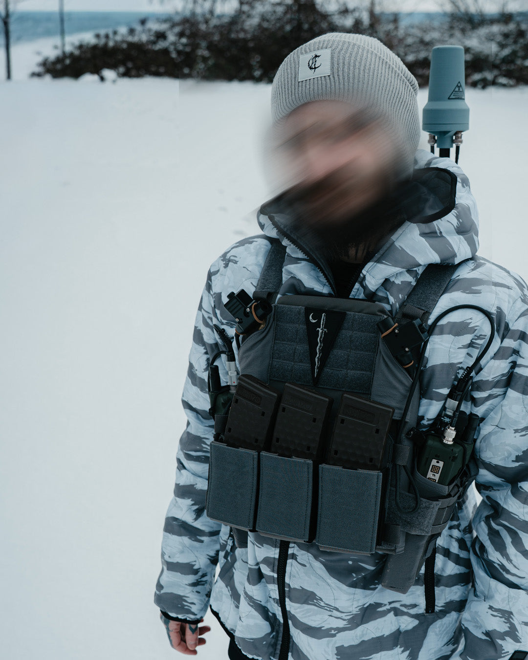 Woobie Jacket V2.0 - Tigerstripe Arctic / Grimestone reversible