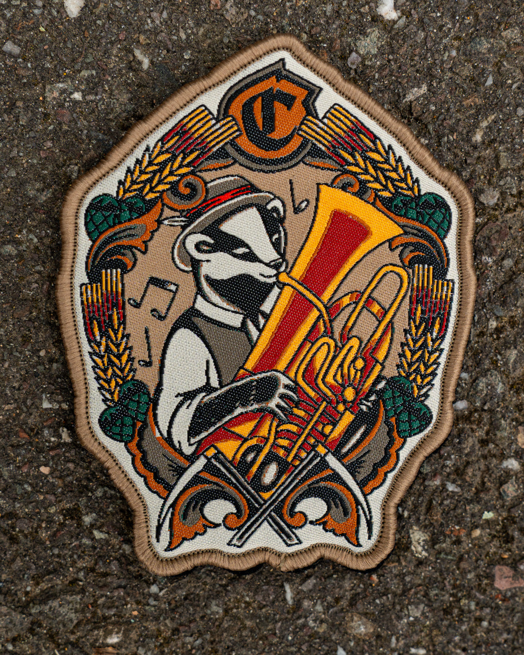 Tuba-Trunkenbold - Patch