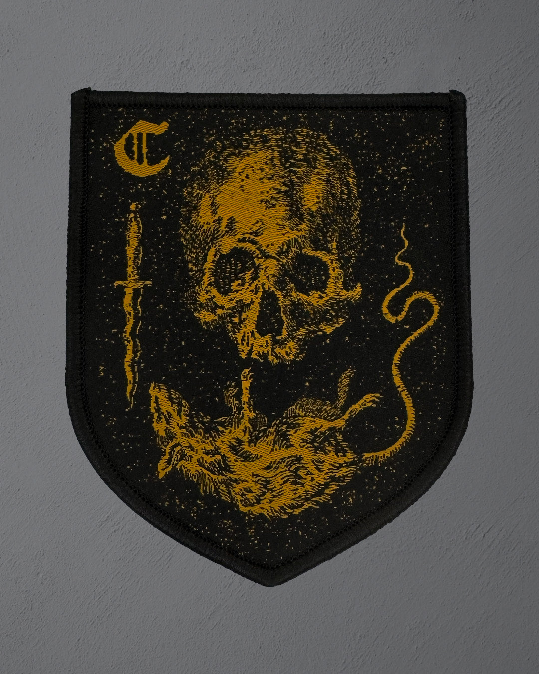 The Vermin Rite - limitiert 50 - golden shroud - Patch