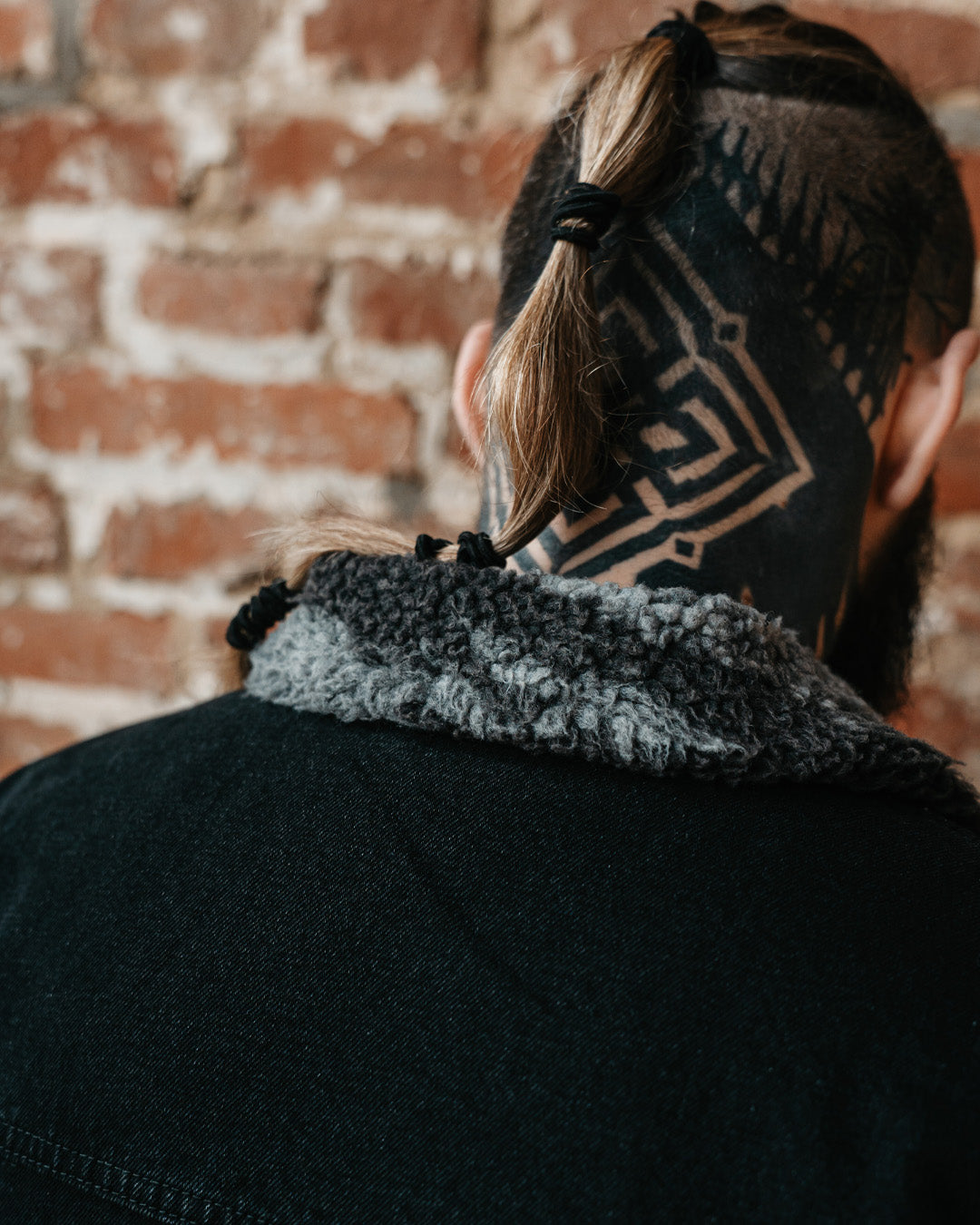 Coven - Winter Trucker Jacket - Wormshell of Black Winter