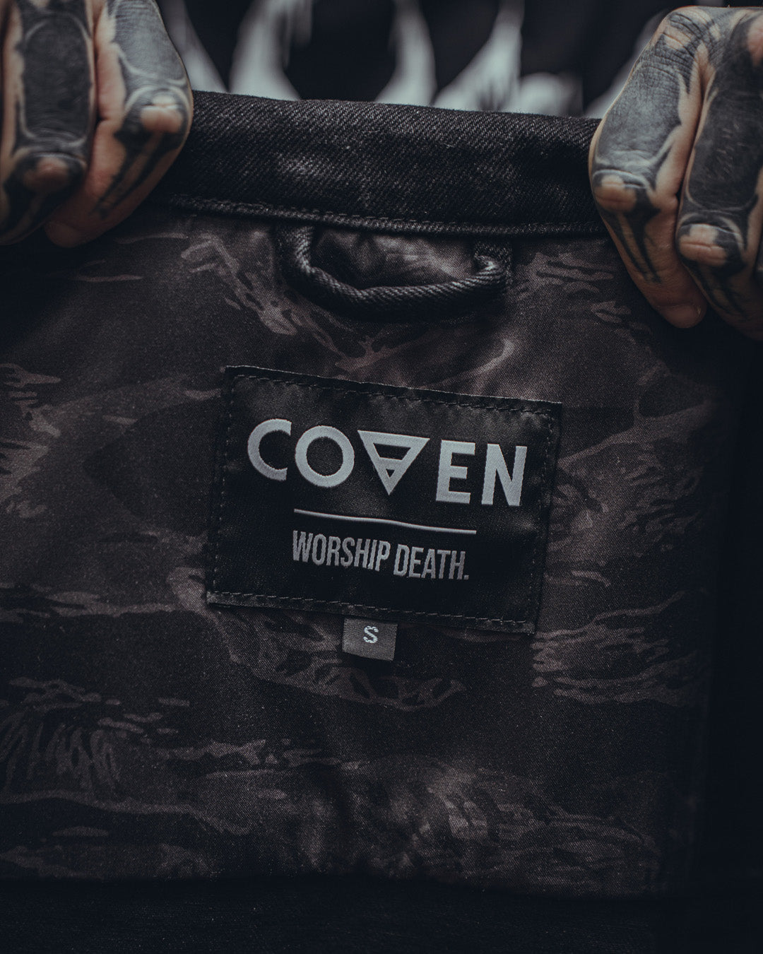 Coven - Trucker Jacket - The Wormshell