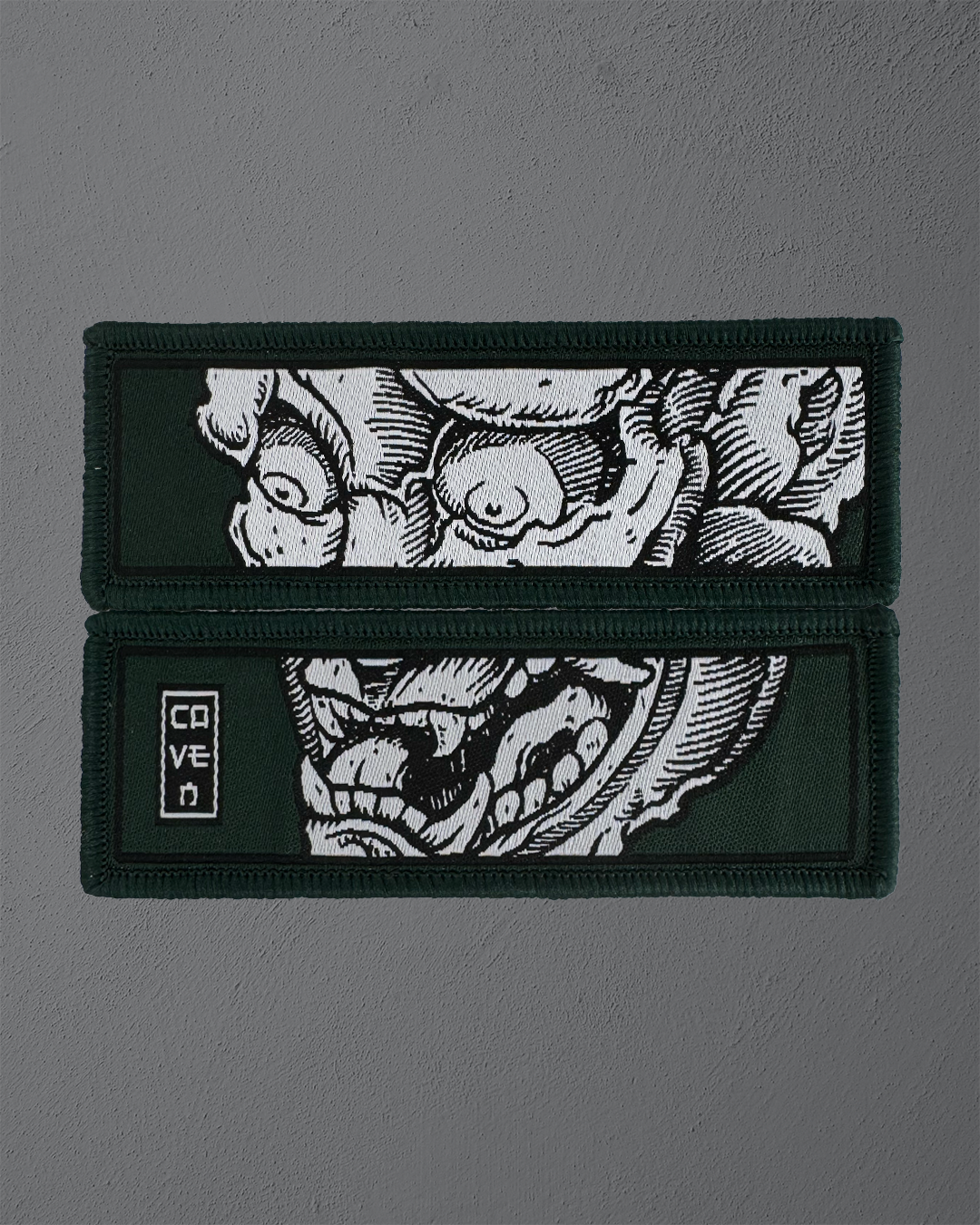 Yami Kabuki - limited 50 - Grimwood - Patch Set